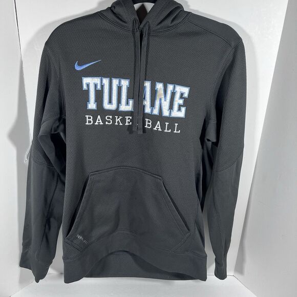 Nike Other - Nike Therma Fit Tulane Basketball Pullover Hoodie Hooded Sweatshirt Men's Small